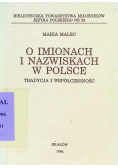 O imionach i nazwiskach w Polsce