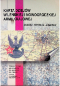 Karta dziejów wileńskiej i nowogródzkiej armii krajowej