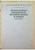 Burżuazyjno - Obszarnicza Reforma rolna w Polsce