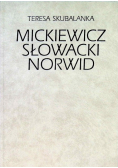 Mickiewicz Słowacki Norwid
