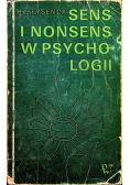 Sens i nonsens w psychologii