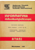 Informatyka mikrokomputerowa Atari