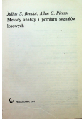 Metody analizy i pomiaru sygnałów losowych