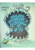 Zielony prosiaczek z guziczkiem w nosku