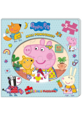 Peppa Pig Książka z puzzlami Mali pomocnicy