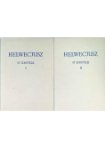Helwecjusz O umyśle  Tom I i II