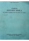 Zarys historii mebla
