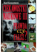 Ciekawostki naukowe III