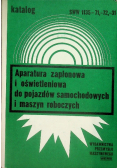 Aparatura zapłonowa i oświetleniowa samochodów