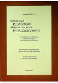 Metodologia pedagogiki i metodologia badań pedagogicznych
