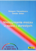 Nietrzymanie moczu u dzieci i dorosłych