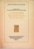 Z dziejów rzemiosła w Polsce