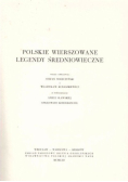 Polskie wierszowane legendy średniowieczne
