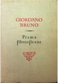 Bruno Pisma filozoficzne