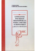 Literatura polskiego średniowiecza wobec poetyki europejskiej