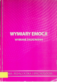 Wymiary emocji  Wybrane zagadnienia