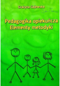 Pedagogika opiekuńcza Elementy metodyki