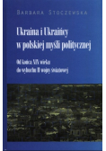 Ukraina i Ukraińcy w polskiej myśli politycznej