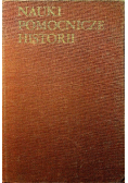 Nauki pomocnicze historii