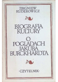 Biografia kultury o poglądach Jakuba Burckhardta