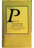 W poszukiwaniu straconego czasu Tom I