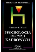 Psychologia decyzji kadrowych