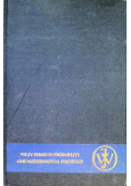 Wiley series in probability and mathematical statistics