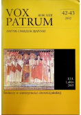 Vox Patrum Rok XXII Nr 42 - 43
