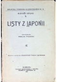 Listy z Japonii 1904 r.