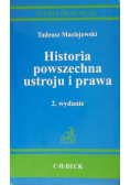 Historia powszechna ustroju i prawa