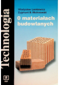 O materiałach budowlanych