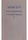 Eseje filozoficzne Z tamtego brzegu