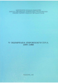 V Olimpiada Informatyczna 1997 / 1998
