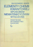 Elementy chemii kwantowej