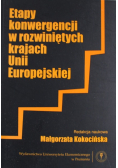 Etapy Konwergencji W Rozwiniętych Krajach Unii Europejskiej