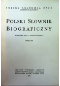 Polski Słownik Biograficzny Tom XV
