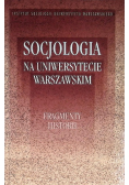 Socjologia na Uniwerystecie Warszawskim