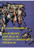 Kulturowe implikacje międzynarodowych migracji
