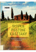 Słodkie pieczone kasztany