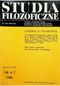 Studia filozoficzne Nr 6 i 7 / 88