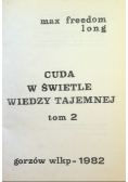Cuda w świetle wiedzy tajemnej Tom 2