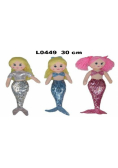 Lalka Syrenka 30cm MIX