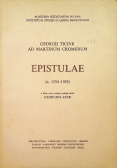 Georgii Ticinii ad principes Radziwiłł Epistulae 1567 - 1585