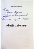 Myśli zebrane