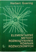 Elementarne metody rozwiązywania równań różniczkowych