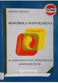 Kontrola wewnętrzna w podstawowych jednostkach gospodarczych