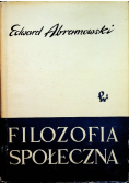 Filozofia Społeczna