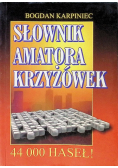 Słownik amatora krzyżówek