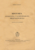 Historia społeczna i gospodarcza średniowiecza 1949 r.