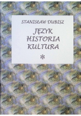 Język historia kultury